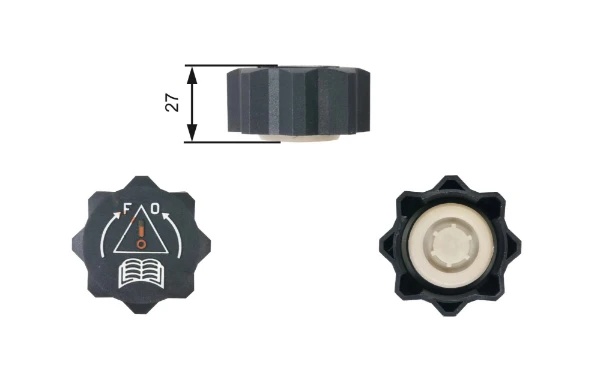 Tapón de expansión de refrigerante/anticongelante Peugeot 306 (7B)