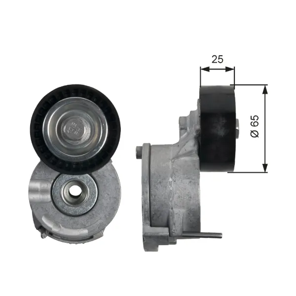 Tensor de correa poli V 534036910 LUK