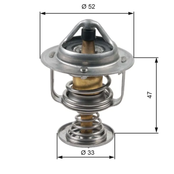 Termostato de agua para Toyota Yaris  P10