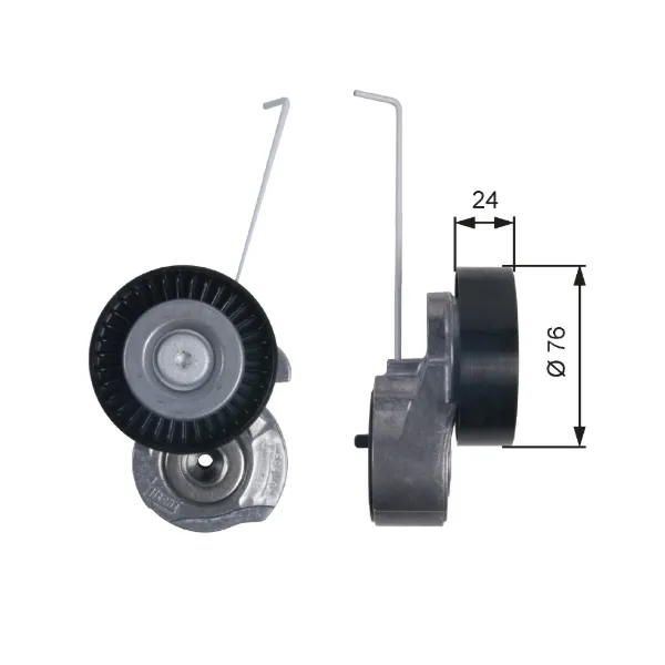 Polea tensora correa poli V Land Rover Freelander II