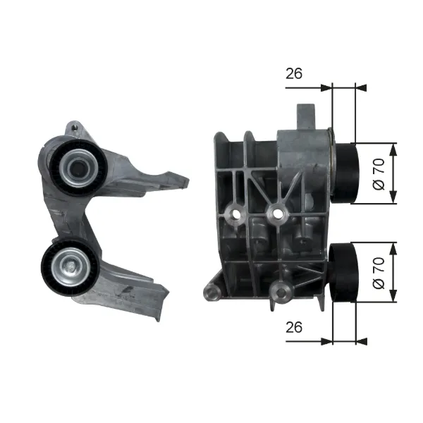 Soporte del alternador Ford Ka RBT
