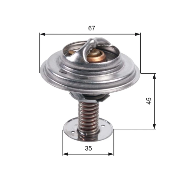 TH45688G1 Gates termostato, refrigerante