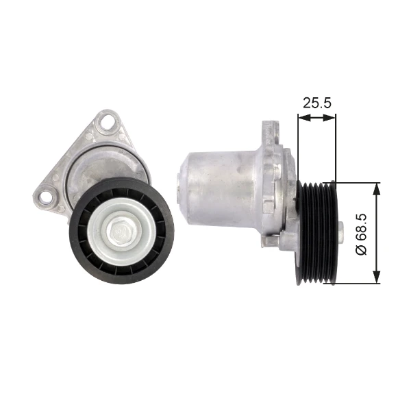 Tensor de correa, correa poli V Mazda 6 (GH)