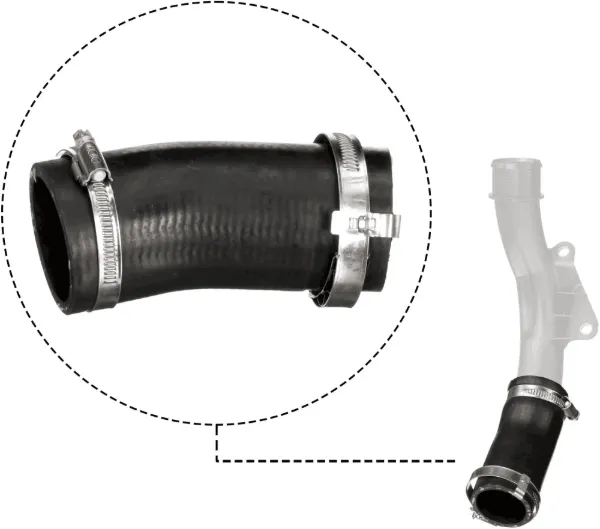 Tubo intercooler 091466 Gates
