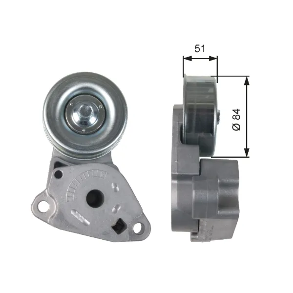 Tensor de correa poli V Mitsubishi Pajero SPORT II