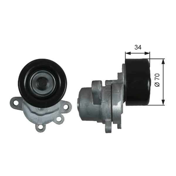 Tensor de correa, correa poli V Nissan Murano (Z51)
