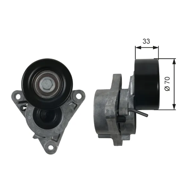 Tensor de correa poli V 534060610 LUK