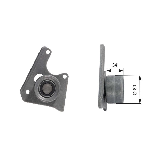 Rodillo intermedio de correa dentada Peugeot Expert (223)