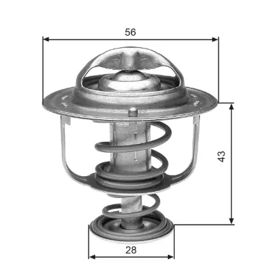 Termostato GATES TH31388G1