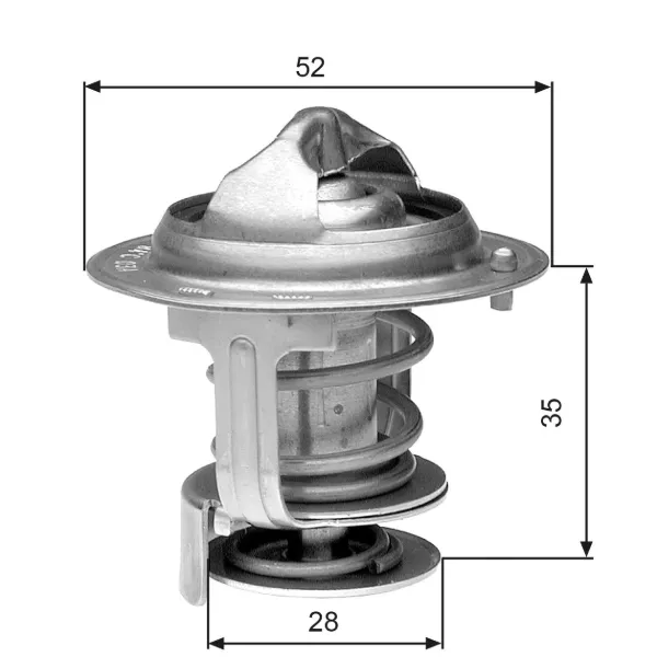 Termostato TH29478G1 Gates