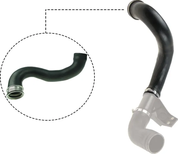 Tubo intercooler 090829 Gates