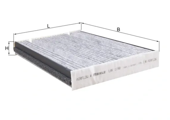 Filtro de habitáculo LAK1198 Mahle Original