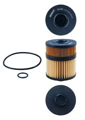 Filtro de aceite OX563D Mahle Original
