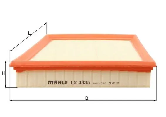 Filtro de aire LX4335 Mahle Original