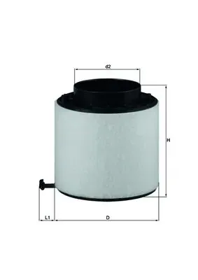 Filtro de aire LX2092D Mahle Original