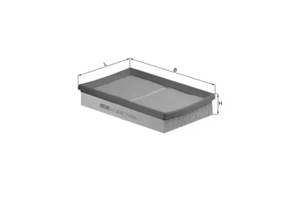 Filtro de aire LX1575 Mahle Original