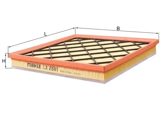Filtro de aire LX2881 Mahle Original