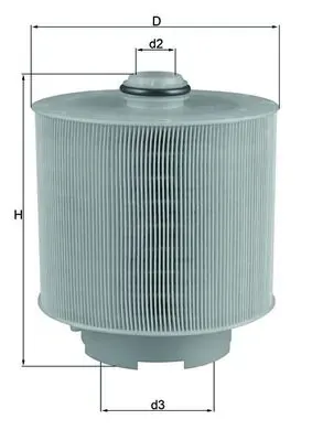 Filtro de aire LX10062D Mahle Original