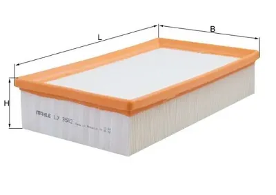 Filtro de aire MAHLE LX3502