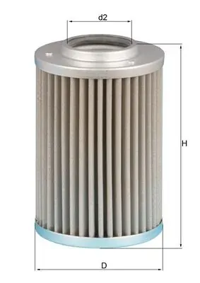 Filtro de transmisión automática MAHLE HX40