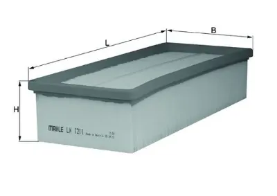 Filtro de aire MAHLE LX1211