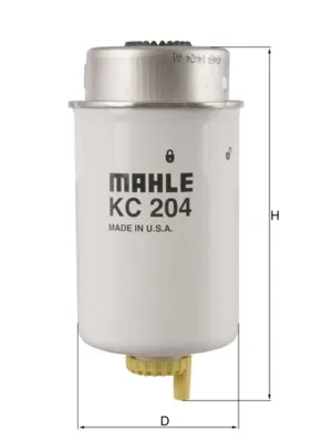 Filtro de combustible KC204 Mahle Original