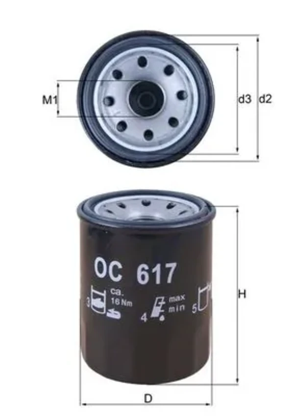 OC617 Mahle Original