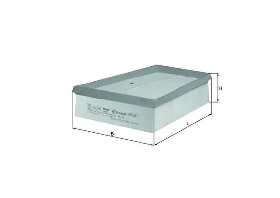 Filtro de aire LX9572 Mahle Original