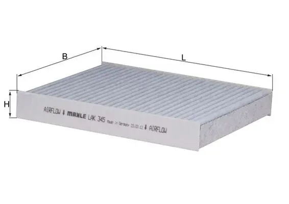 Filtro de habitáculo LAK345 Mahle Original