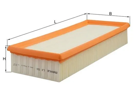 Filtro de aire LX54 Mahle Original