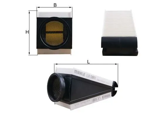 Filtro de aire LX5861 Mahle Original