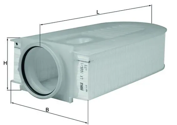 Filtro de aire LX16861 Mahle Original