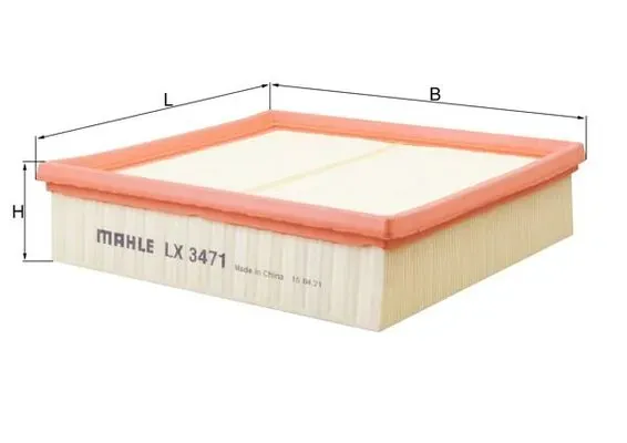Filtro de aire LX3471 Mahle Original