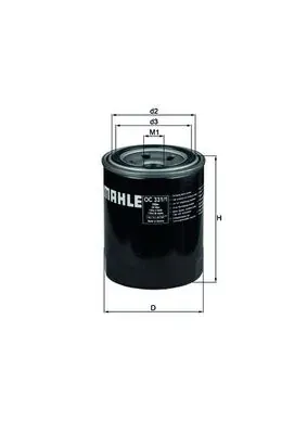 Filtro de aceite OC3311 Mahle Original