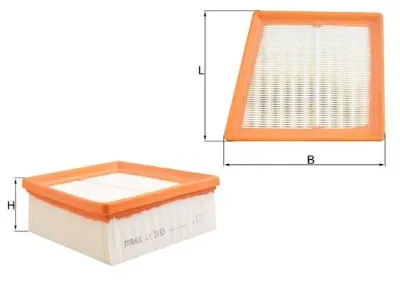 Filtro de aire MAHLE LX2633