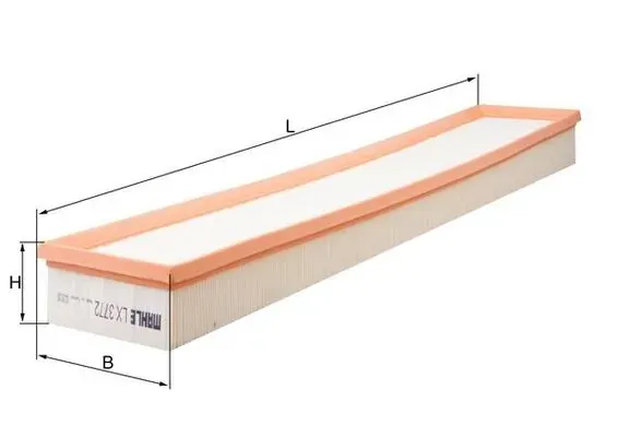 Filtro de aire LX3772 Mahle Original