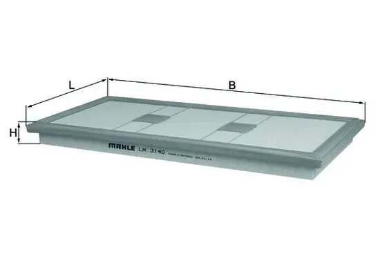 Filtro de aire LX3140 Mahle Original