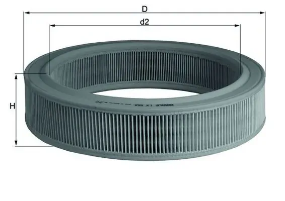 Filtro de aire LX568 Mahle Original