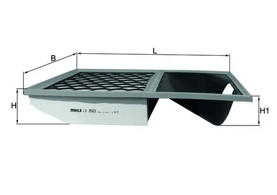 Filtro de aire LX3583 Mahle Original