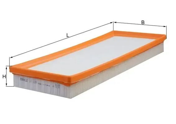 Filtro de aire LX1249 Mahle Original