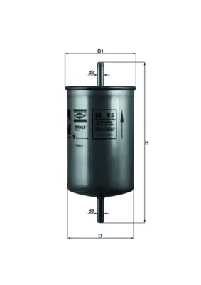 Filtro de combustible KL85 Mahle Original