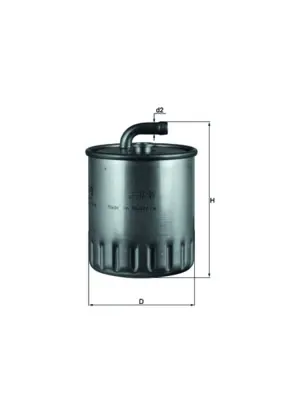 Filtro de combustible MAHLE KL179