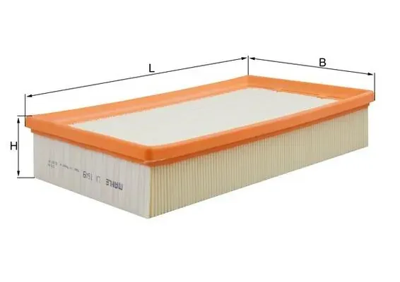 Filtro de aire LX1649 Mahle Original
