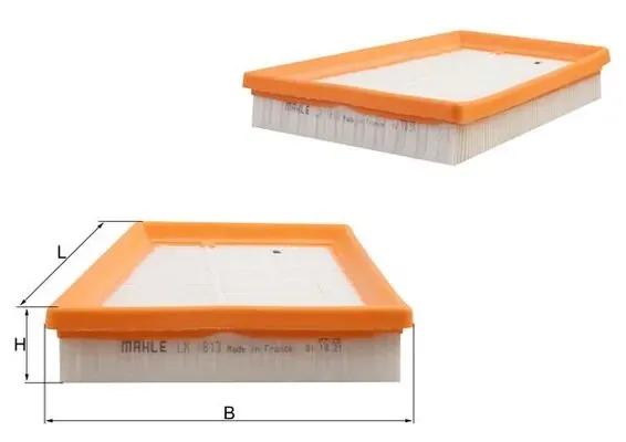 Filtro de aire LX1813 Mahle Original