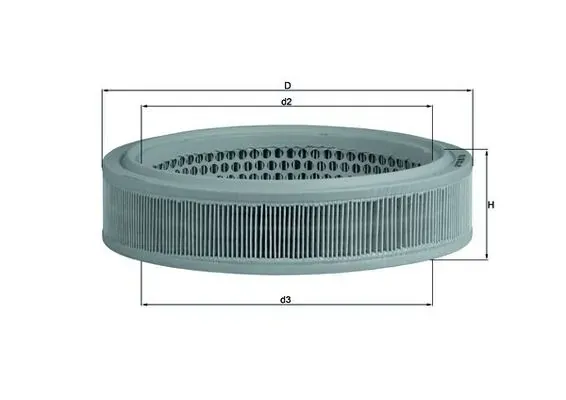 Filtro de aire LX166 Mahle Original