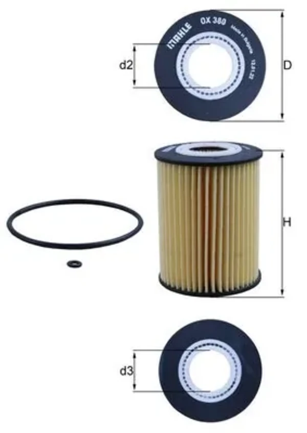 OX380D Mahle Original