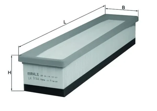 LX3144 Mahle Original filtro de aire