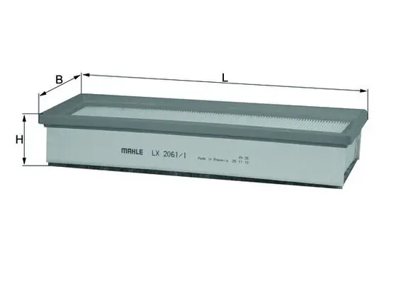 Filtro de aire LX20611 Mahle Original