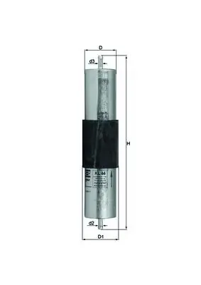 Filtro de combustible KL66 Mahle Original