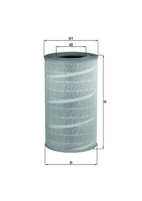 Filtro de aire LX712 Mahle Original